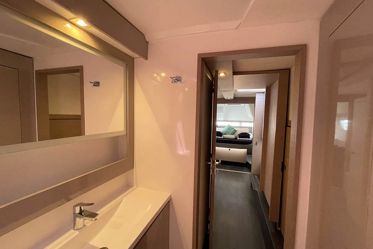 Head on Jaxnjoe com, a Fountaine Pajot Lucia 40 catamaran at Road Town, British Virgin Islands