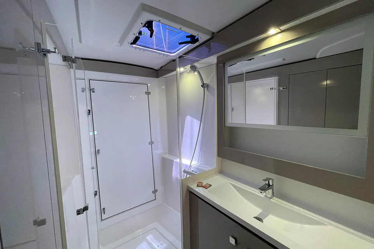 Head on Jaxnjoe com, a Fountaine Pajot Lucia 40 catamaran at Road Town, British Virgin Islands