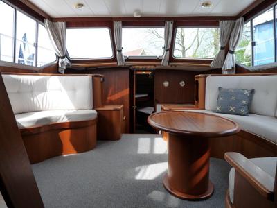 Salon of Orion, a Gulet Nowee Novi 42 motorboat at Akkrum, Netherlands