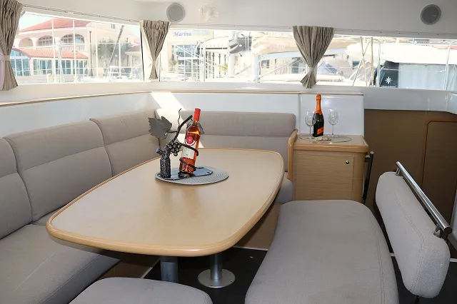 Salon of Happiness, a Lagoon 421 catamaran at Općina Rogoznica, Croatia