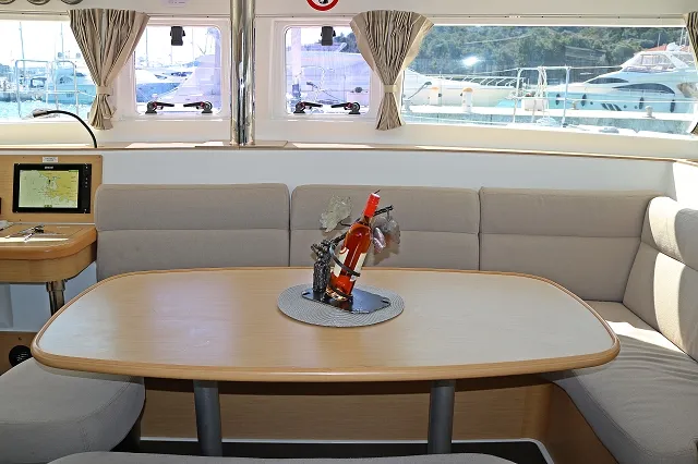 Salon of Happiness, a Lagoon 421 catamaran at Općina Rogoznica, Croatia