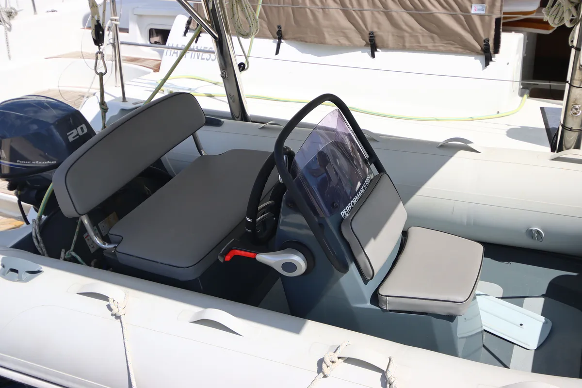Happiness, a Lagoon 421 catamaran at Općina Rogoznica, Croatia