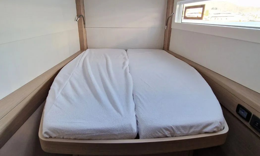 Cabin on Celena VI, a Lagoon 46 catamaran at Kos, Greece