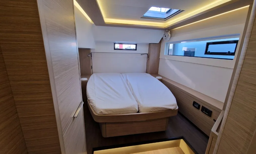 Cabin on Celena VI, a Lagoon 46 catamaran at Kos, Greece