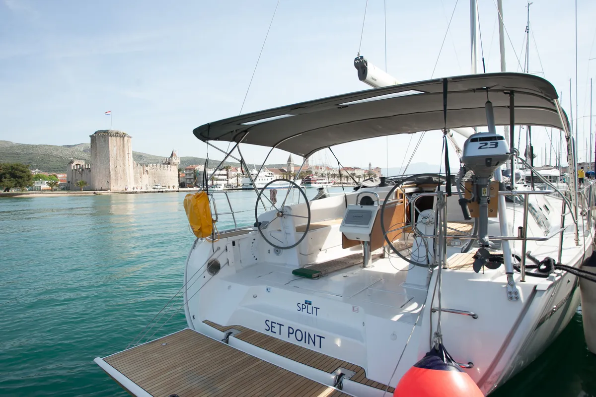 Set Point, a Bavaria Cruiser 46 sailboat at Split, Croatia
