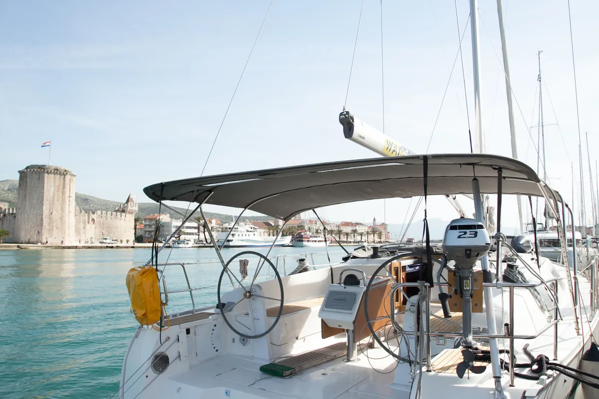 Set Point, a Bavaria Cruiser 46 sailboat at Split, Croatia