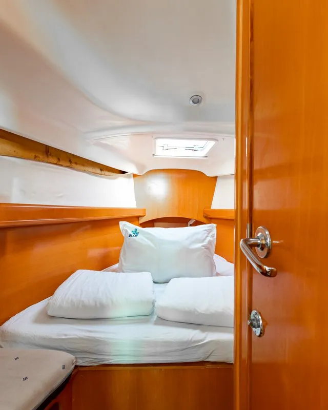 Cabin on Kodo, a Beneteau First 40.7 sailboat at Punat, Croatia
