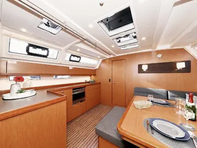 Salon of My life, a Bavaria Cruiser 46 - 4 cab.* sailboat at Pula, Croatia
