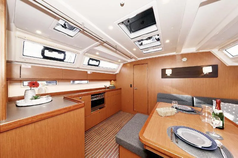 Salon of My life, a Bavaria Cruiser 46 - 4 cab.* sailboat at Pula, Croatia