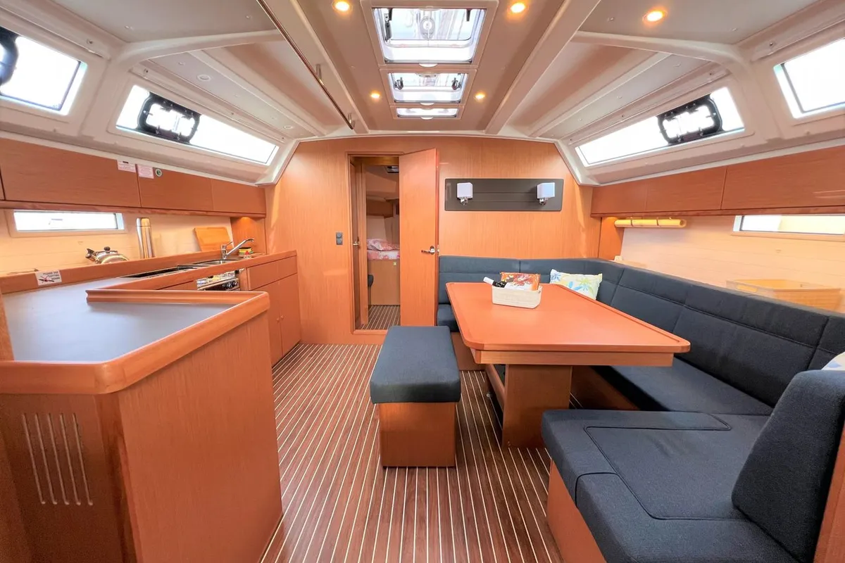 Salon of My life, a Bavaria Cruiser 46 - 4 cab.* sailboat at Pula, Croatia