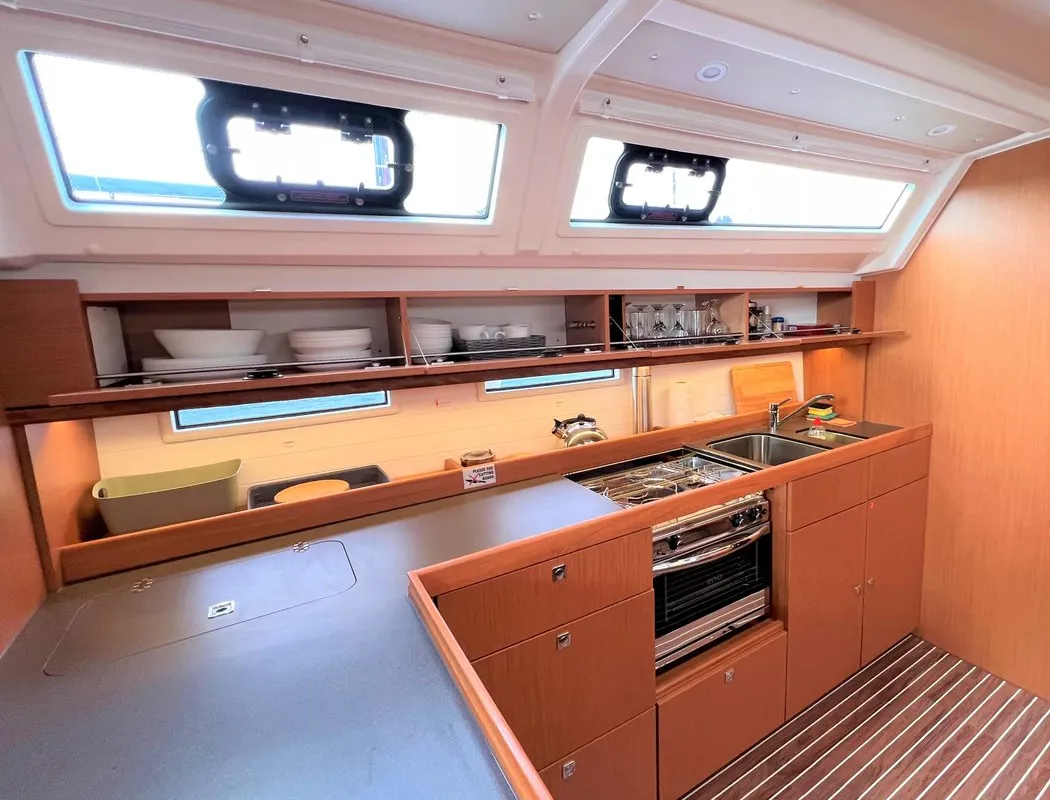 Galley of My life, a Bavaria Cruiser 46 - 4 cab.* sailboat at Pula, Croatia