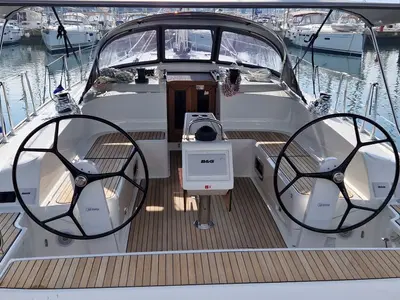 Cockpit of My life, a Bavaria Cruiser 46 - 4 cab.* sailboat at Pula, Croatia