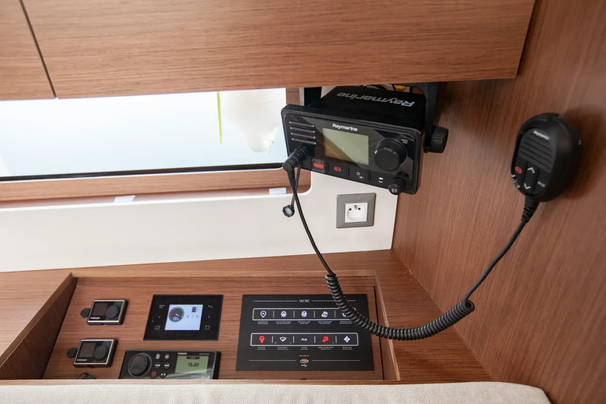 Breezy, a Beneteau Oceanis 46.1 sailboat at Marmaris, Turkey
