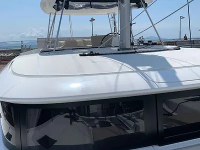 Lumina, a Lagoon 46 catamaran at Municipal Unit of Lefkada, Greece