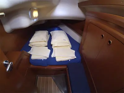 Cabin on Skalice, a Grand Soleil 43 sailboat at Grad Šibenik, Croatia