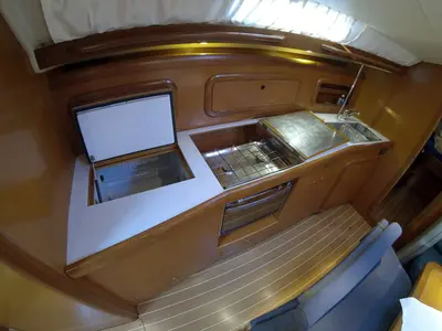 Galley of Skalice, a Grand Soleil 43 sailboat at Grad Šibenik, Croatia