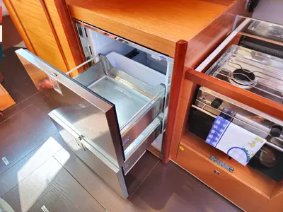 Galley of Nika, a Dufour 390 GL sailboat at Kaštela, Croatia