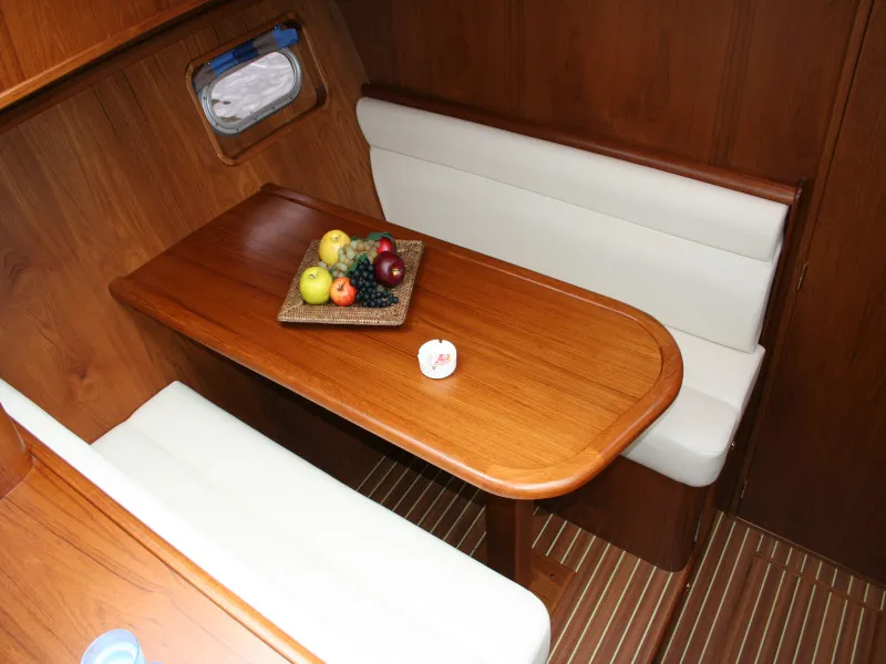 Galley of Evolution, a De Drait Reline 1260 motorboat at Drachten, Netherlands