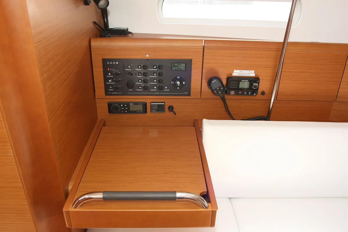 Tina, a Jeanneau Sun Odyssey 389 sailboat at Grad Pula, Croatia