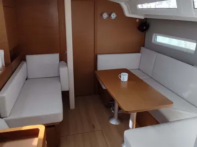 Melisandra, a Jeanneau Sun Odyssey 410 sailboat at Piraeus, Greece