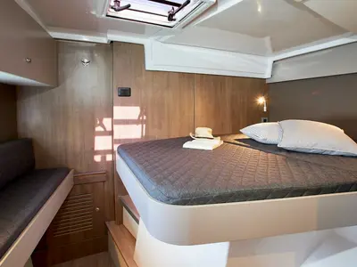 San Marco, a Bali Catspace catamaran at Đuraševići, Montenegro