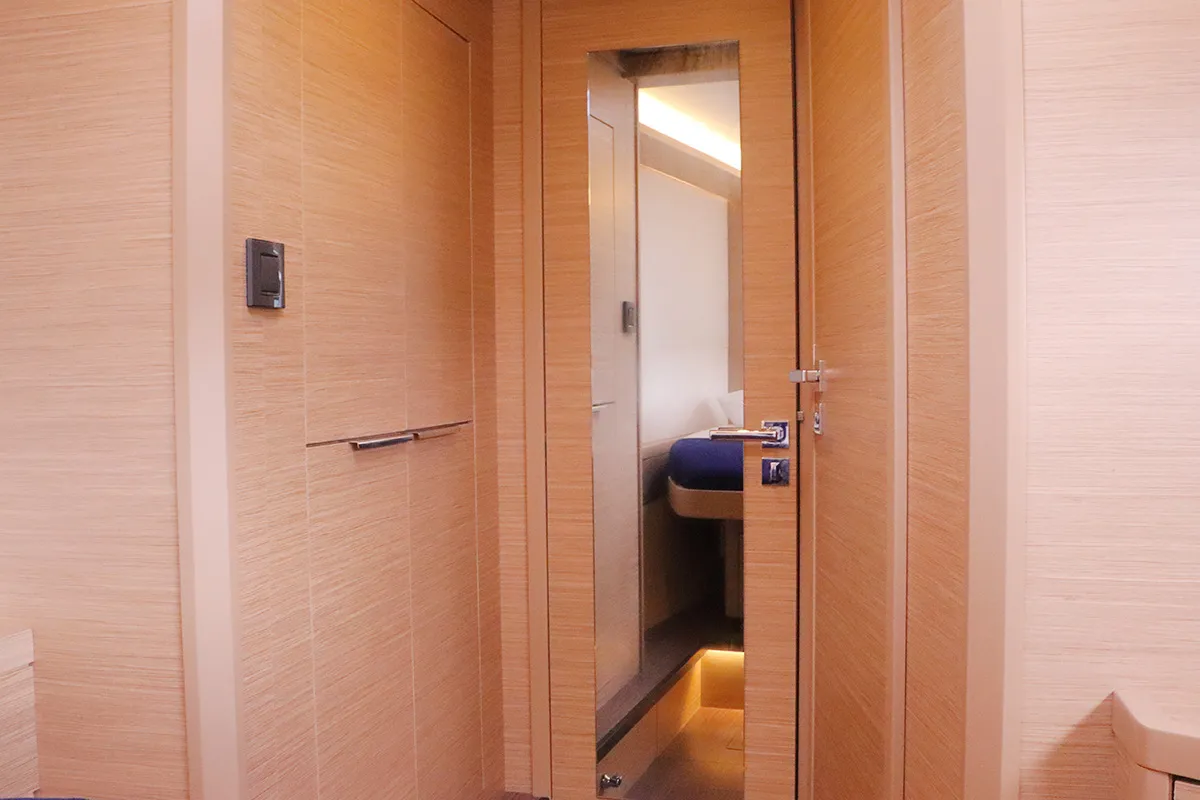 Cabin on Endless Joy, a Lagoon 46 catamaran at Road Town, British Virgin Islands