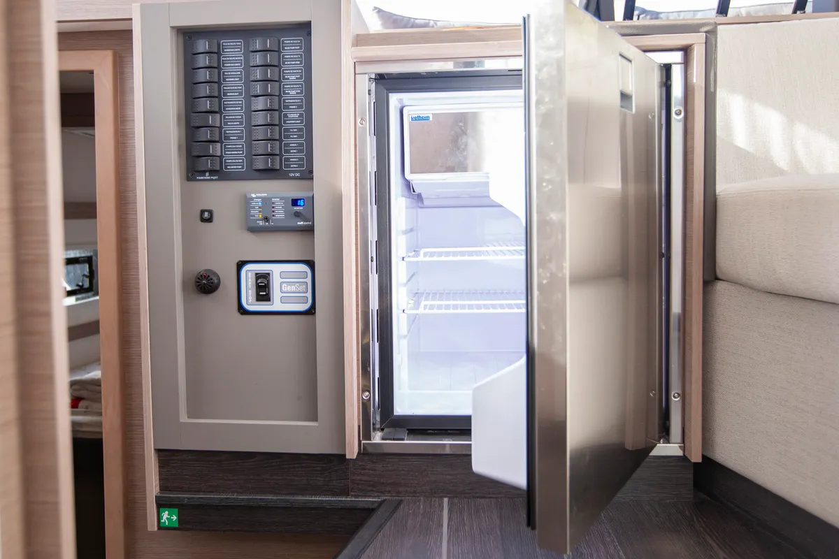 Serenita, a Fountaine Pajot Isla 40 catamaran at Marmaris, Turkey