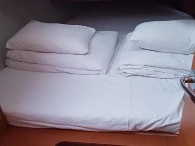 Cabin on Krka, a Dufour 360 Grand Large sailboat at Dubrovnik, Croatia