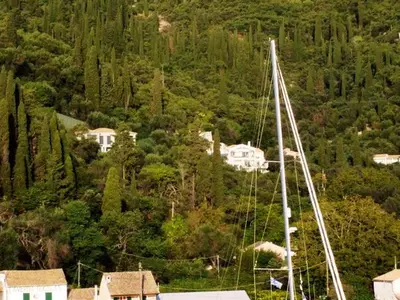 Freedom, a Hanse Yachts Moody 54 DS sailboat at Kontokali, Greece
