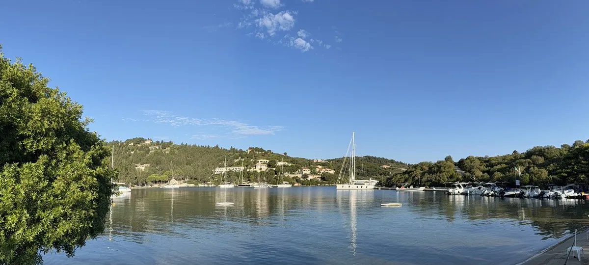 Freedom, a Hanse Yachts Moody 54 DS sailboat at Kontokali, Greece
