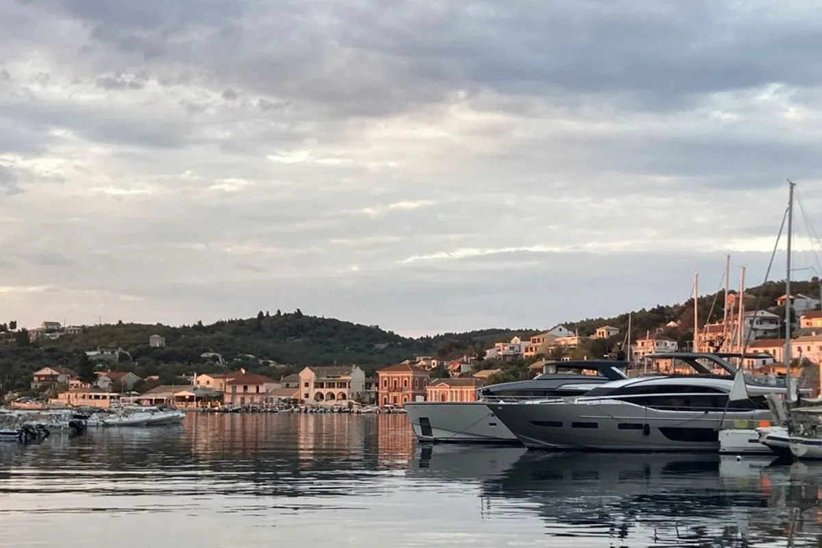 Freedom, a Hanse Yachts Moody 54 DS sailboat at Kontokali, Greece