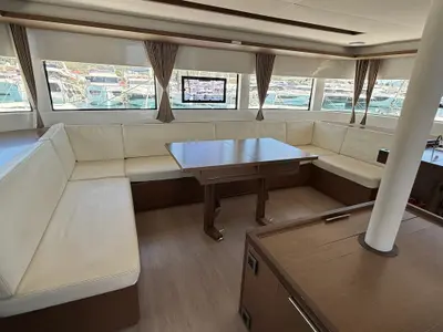 Salon of Sail La Vie, a Lagoon 50 catamaran at Seget Donji, Croatia