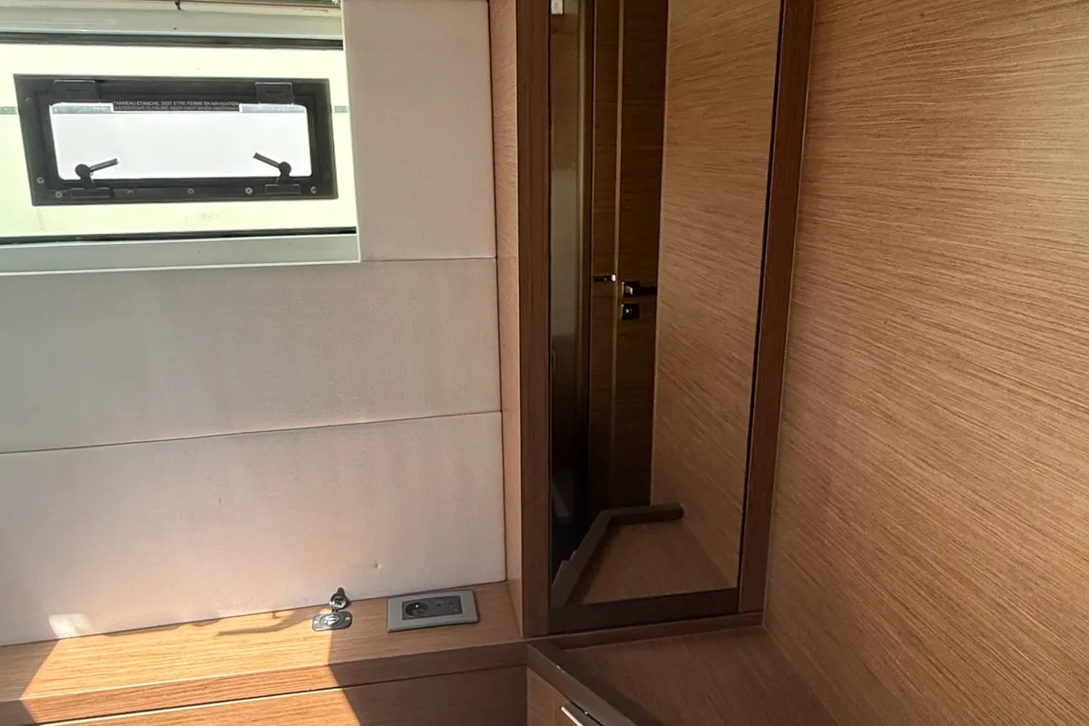 Cabin on Sail La Vie, a Lagoon 50 catamaran at Seget Donji, Croatia
