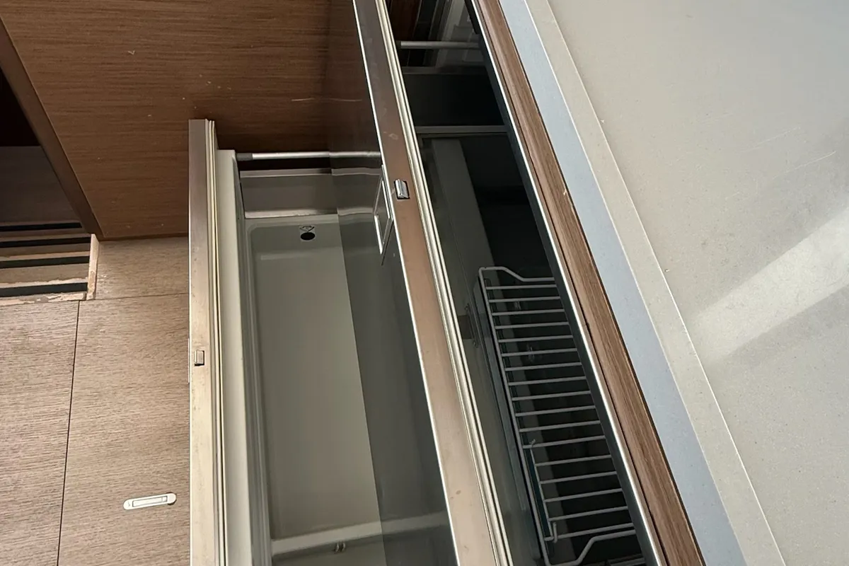 Galley of Sail La Vie, a Lagoon 50 catamaran at Seget Donji, Croatia