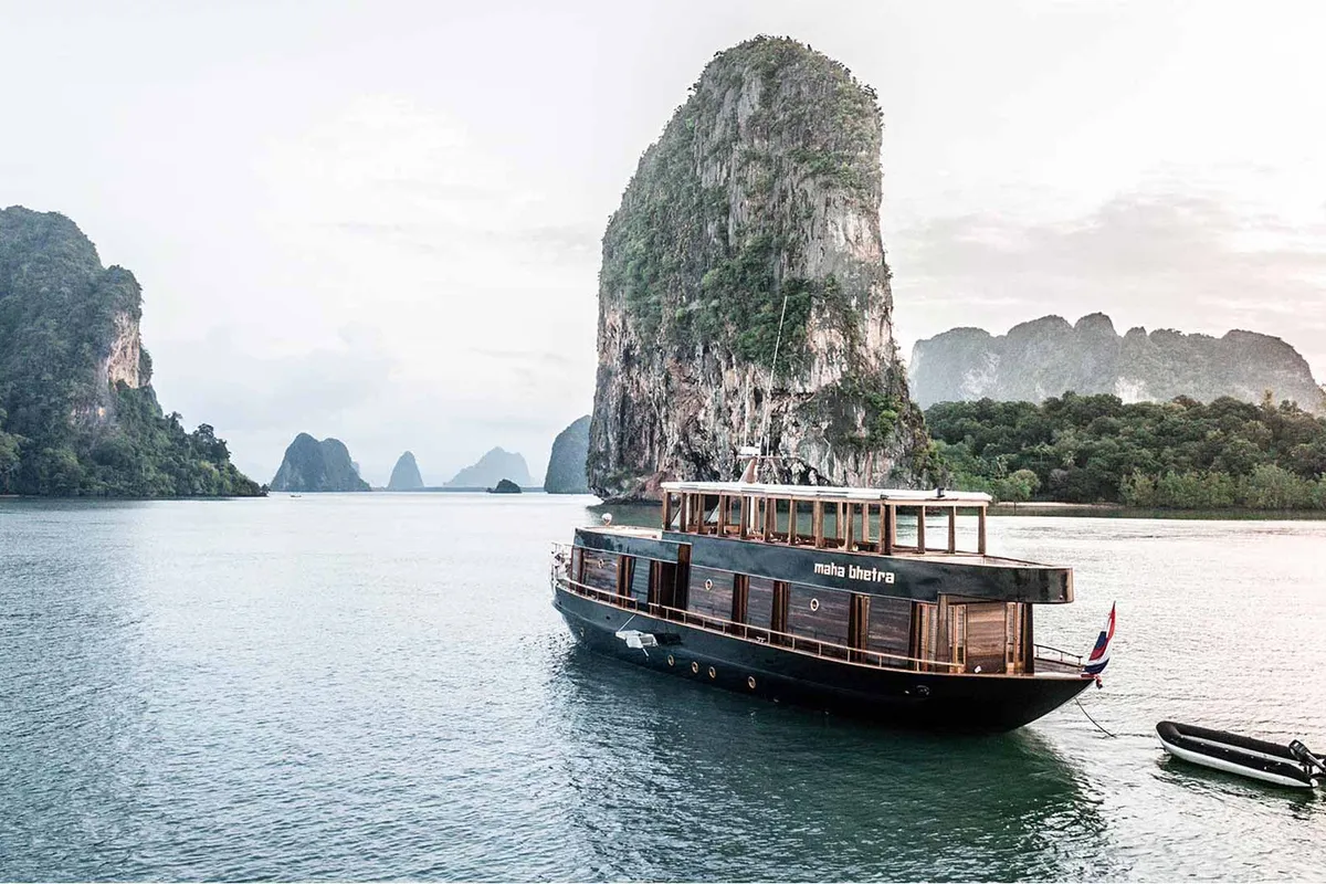 Maha Bhetra, a Motoryacht motor yacht at Mai Khao, Thailand