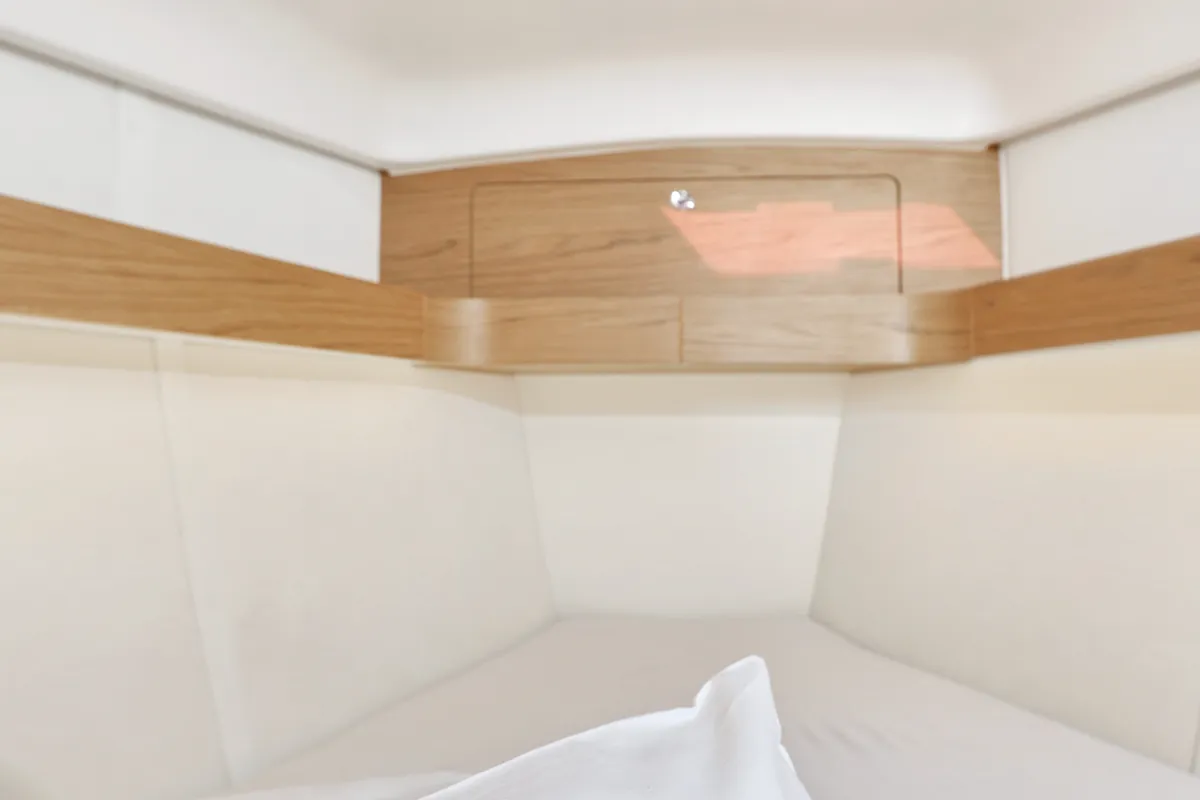 Cabin on Hulk, a Elan Impression 40 sailboat at Grad Šibenik, Croatia