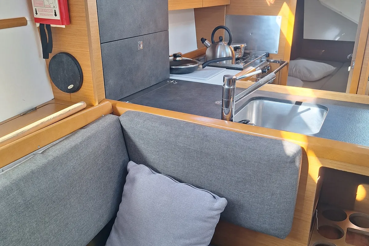 Jeanneau Sun Odyssey 349, a sailboat at Toulon, France