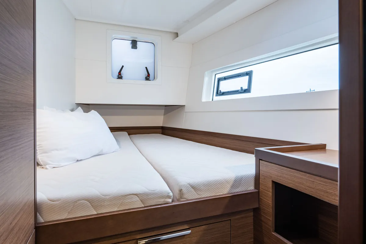 Cabin on Imeroessa, a Lagoon 40 catamaran at Municipal Unit of Lefkada, Greece