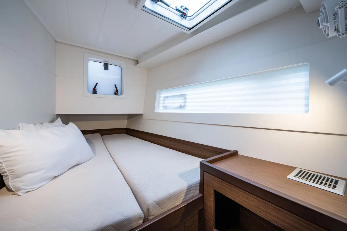 Cabin on Imeroessa, a Lagoon 40 catamaran at Municipal Unit of Lefkada, Greece