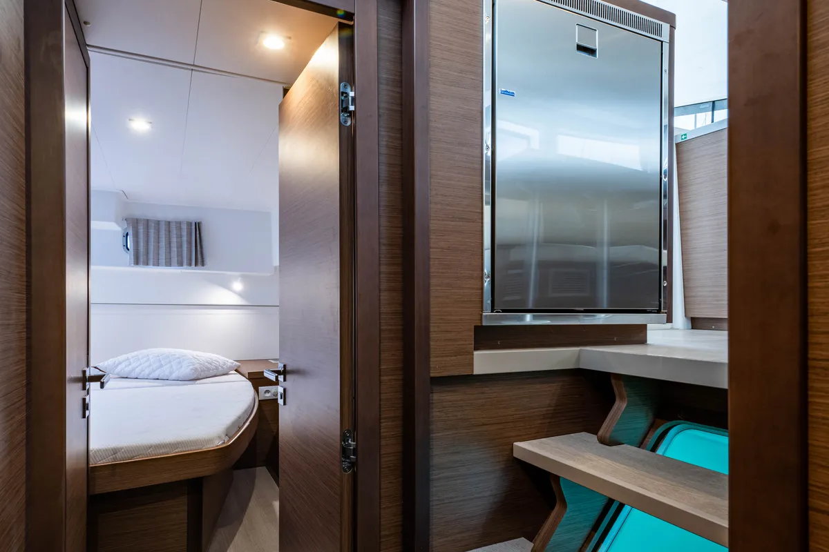Cabin on Imeroessa, a Lagoon 40 catamaran at Municipal Unit of Lefkada, Greece