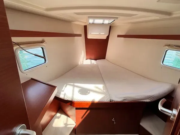 Cabin on Eugene, a Hanse 418 sailboat at Municipal Unit of Ellomenos, Greece