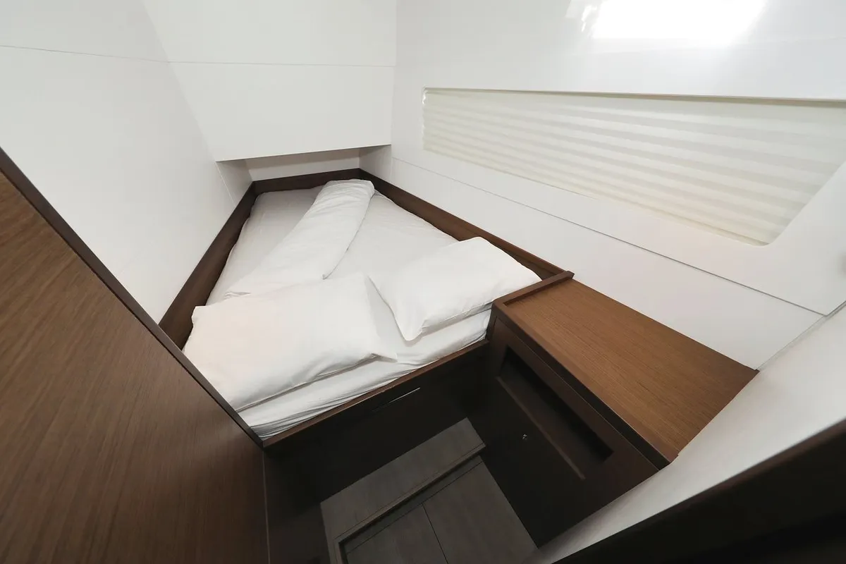 Cabin on Tom & Jerry, a Lagoon 40 catamaran at Općina Sukošan, Croatia