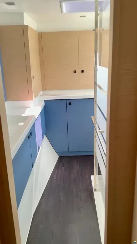 Kahuna, a Fountaine Pajot Astrea 42 Maestro catamaran at Toulon, France