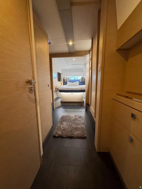 Kahuna, a Fountaine Pajot Astrea 42 Maestro catamaran at Toulon, France