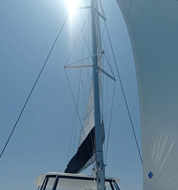 Queen Maro, a Lagoon 46 catamaran at Athens, Greece