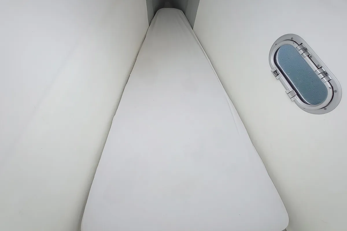 Cabin on Coco, a Fountaine Pajot Elba 45 catamaran at Seget Donji, Croatia