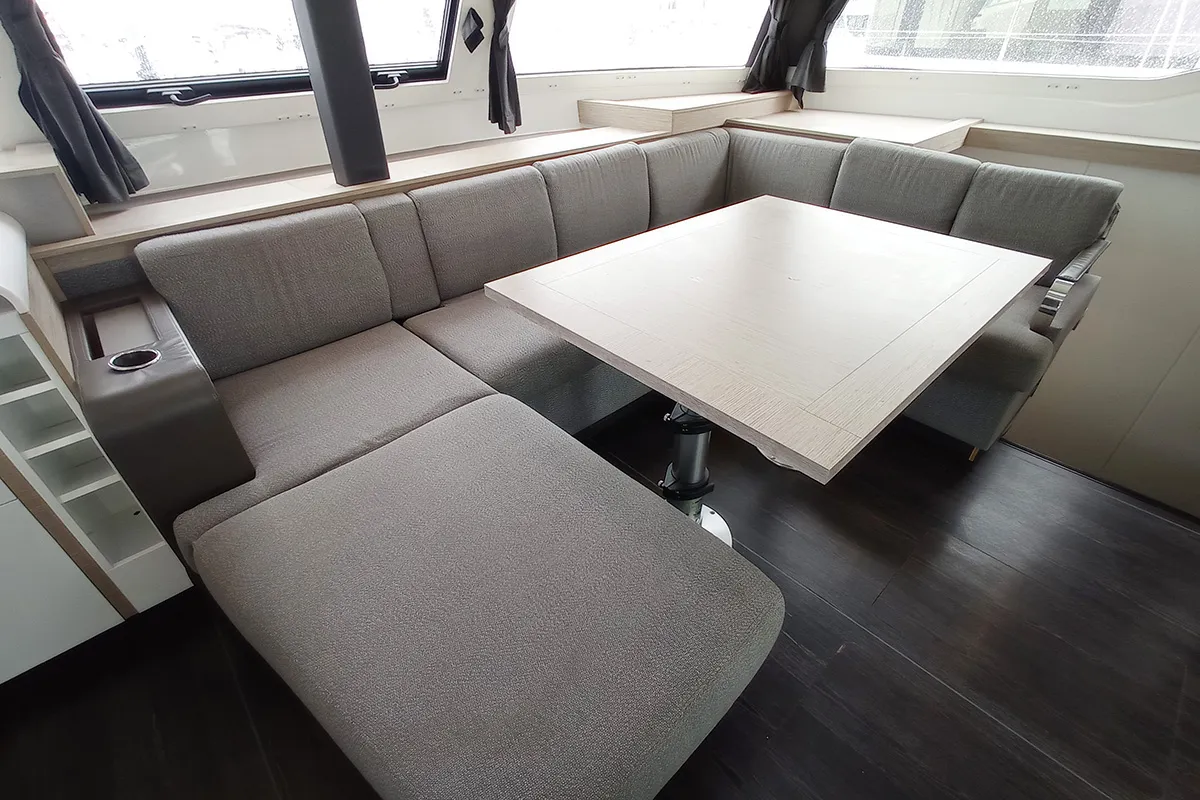 Coco, a Fountaine Pajot Elba 45 catamaran at Seget Donji, Croatia