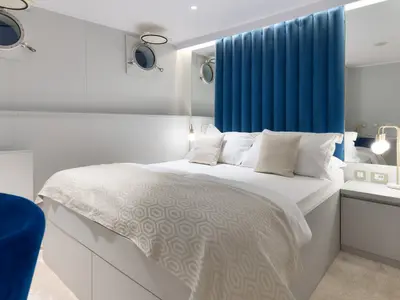 Cabin on Bellezza, a Motoryacht motor yacht at Split, Croatia