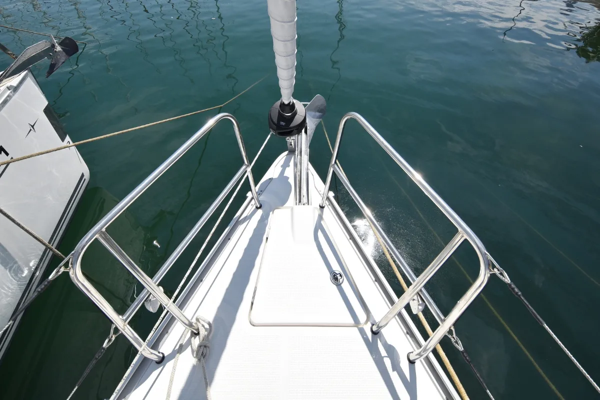 Jazz Band, a Bavaria Cruiser 37 sailboat at Pirovac, Croatia