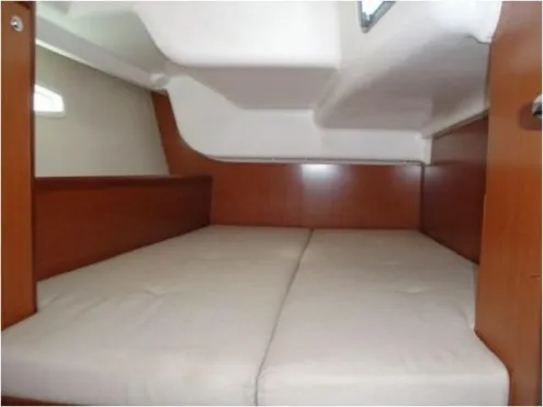 Cabin on Tosca, a Beneteau Oceanis 40 sailboat at Municipal Unit of Elefsina, Greece